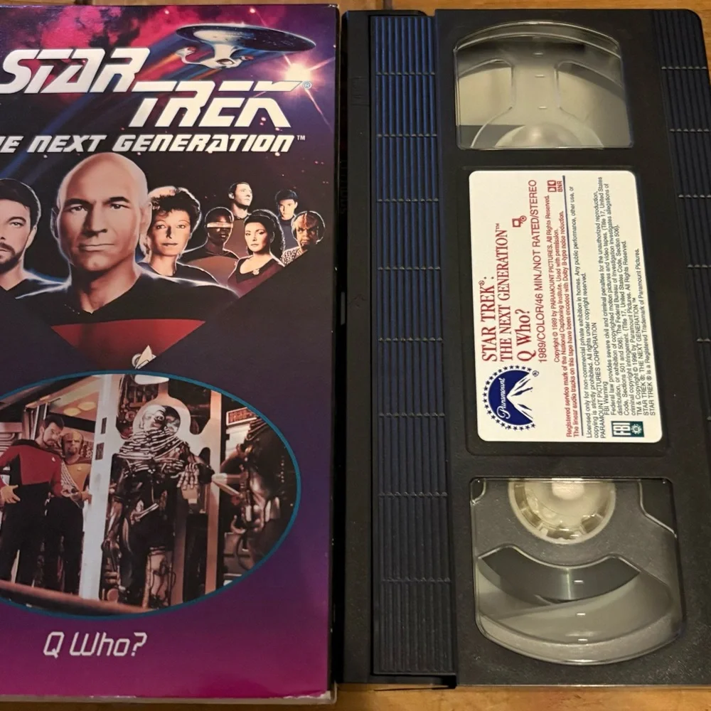 Star Trek: The Next Generation VHS Tape